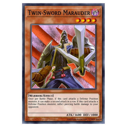Yu-Gi-Oh! - Starter Deck - Duelist Toolbox - Twin-Sword Marauder (Common) 5DS3-EN016