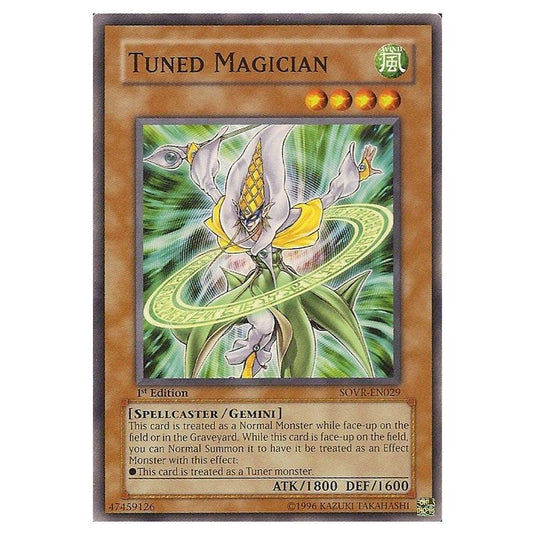 Yu-Gi-Oh! - Stardust Overdrive - Tuned Magician (Common) SOVR-EN029