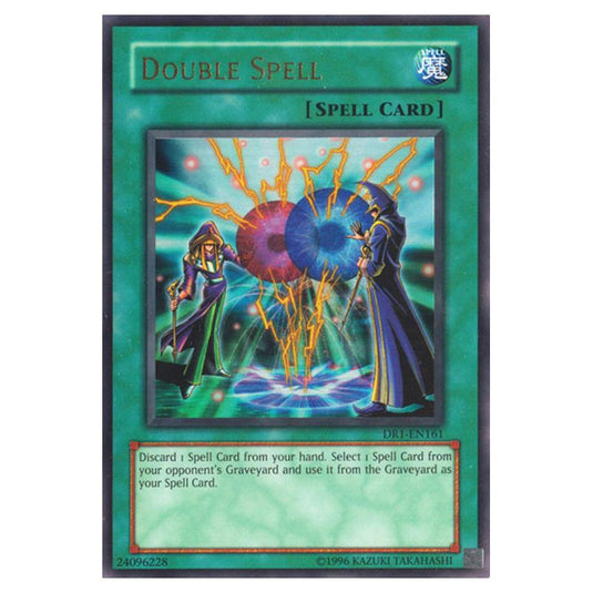 Yu-Gi-Oh! - Dark Revelation Volume 1 - Double Spell (Ultra Rare) DR1-EN161