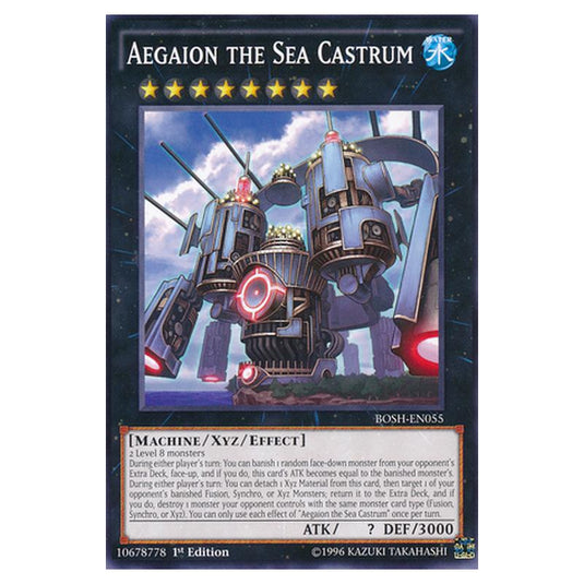 Yu-Gi-Oh! - Breakers of Shadow - Aegaion the Sea Castrum (Common) BOSH-EN055