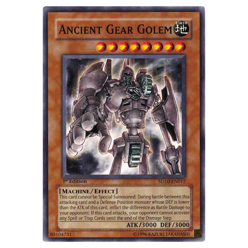 Yu-Gi-Oh! - Structure Deck - Machine Re-Volt - Ancient Gear Golem (Com Yu-Gi-Oh! - Structure Deck - Machine Re-Volt - Ancient Gear Golem (Com