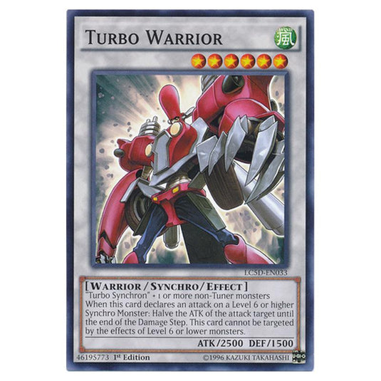 Yu-Gi-Oh! - Legendary Collection 5D's Mega Pack - Turbo Warrior (Common) LC5D-EN033