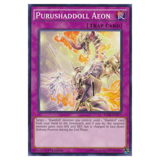 Yu-Gi-Oh! - Raging Tempest - Purushaddoll Aeon (Common) RATE-EN077