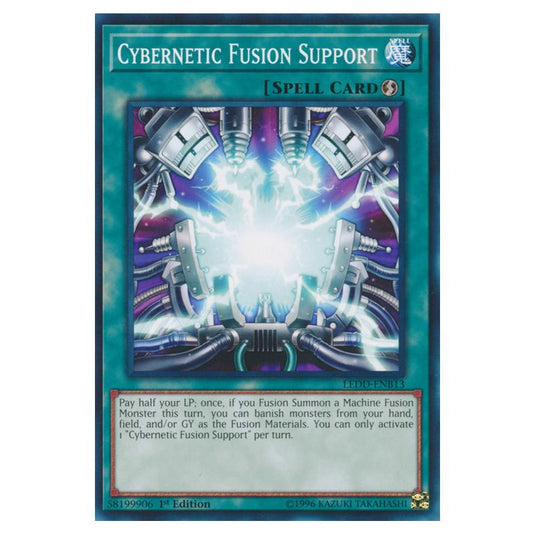 Yu-Gi-Oh! - Legendary Dragon Decks - Cybernetic Fusion Support (Common) LEDD-ENB13