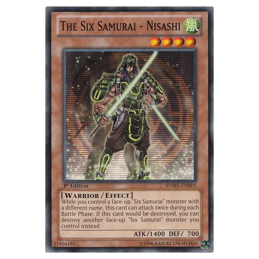 Yu-Gi-Oh! - Samurai Warlords Structure Deck - The Six Samurai - Nisashi (Common) SDWA-EN005
