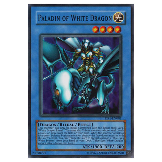 Yu-Gi-Oh! - Dark Revelation Volume 1 - Paladin of White Dragon (Super Rare) DR1-EN081