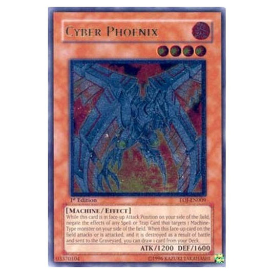 Yu-Gi-Oh! - Enemy of Justice - Cyber Phoenix (Ultimate Rare) EOJ-EN009