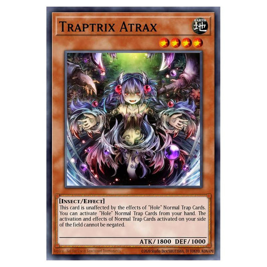 Yu-Gi-Oh! - Structure Deck - Beware of Traptrix - Traptrix Atrax (Common) SDBT-EN003