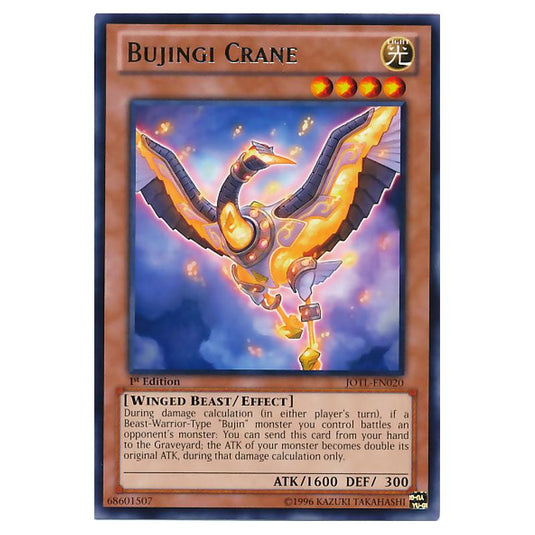 Yu-Gi-Oh! - Judgment of the Light - Bujingi Crane (Rare) JOTL-EN020