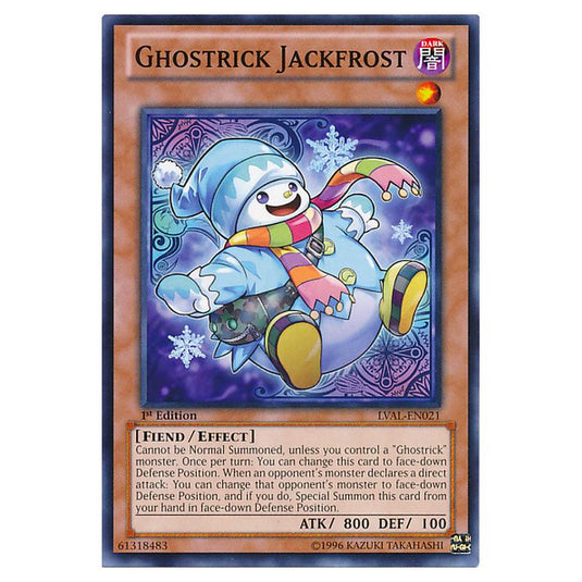 Yu-Gi-Oh! - Legacy of the Valiant - Ghostrick Jackfrost (Common) LVAL-EN021