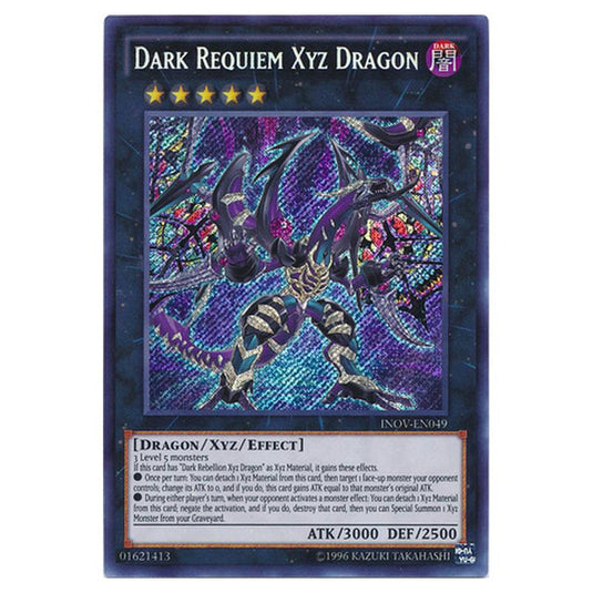 Yu-Gi-Oh! - Invasion - Vengeance - Dark Requiem Xyz Dragon (Secret Rare) INOV-EN049