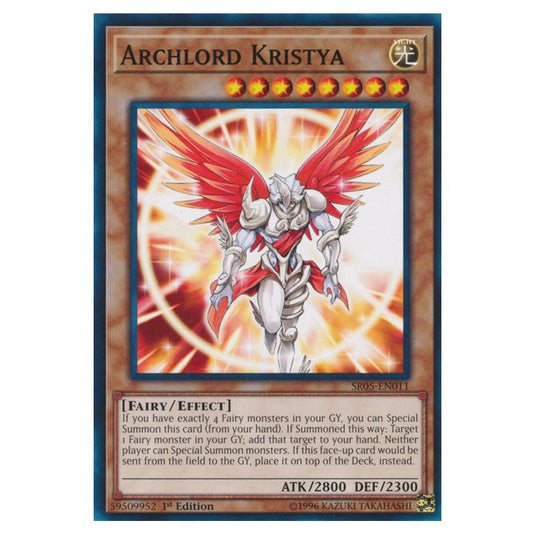 Yu-Gi-Oh! - Structure Deck - Wave of Light - Archlord Kristya (Common) SR05-EN011
