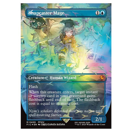 Magic The Gathering - Final Fantasy Commander - Snapcaster Mage - 469 (Foil)