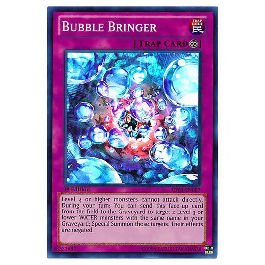 Yu-Gi-Oh! - Abyss Rising - Bubble Bringer (Super Rare) ABYR-EN067