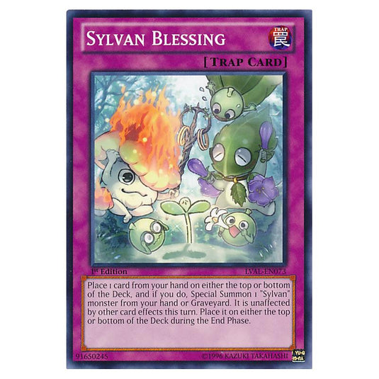 Yu-Gi-Oh! - Legacy of the Valiant - Sylvan Blessing (Common) LVAL-EN073