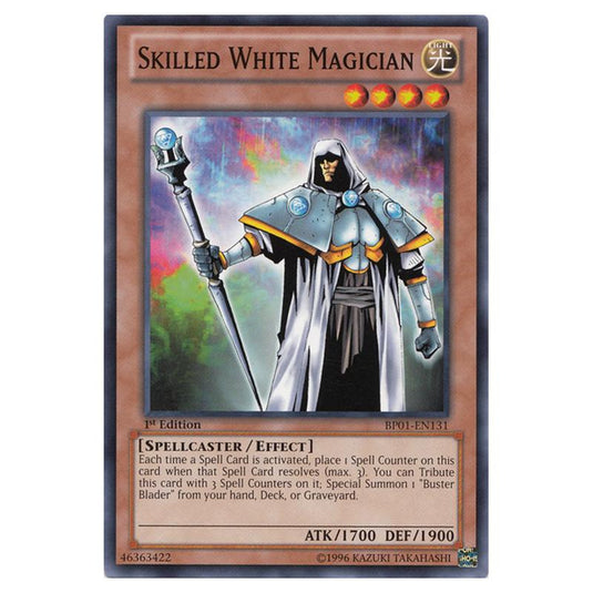 Yu-Gi-Oh! - Battle Pack - Epic Dawn - Skilled White Magician (Common) BP01-EN131