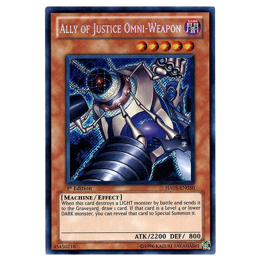 Yu-Gi-Oh! - Hidden Arsenal 3 - Ally of Justice Omni-Weapon (Secret Rare) HA03-EN050