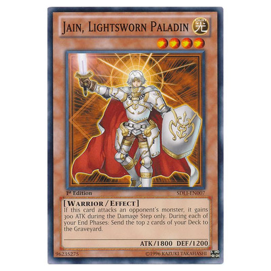 Yu-Gi-Oh! - Realm of Light Structure Deck - Jain, Lightsworn Paladin (Common) SDLI-EN007