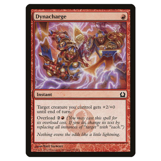 Magic The Gathering - Return To Ravnica - Dynacharge - 92/274 (Foil)