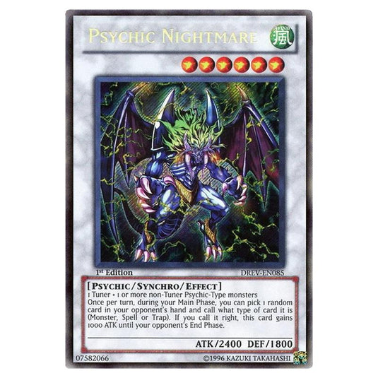 Yu-Gi-Oh! - Duelist Revolution - Psychic Nightmare (Secret Rare) DREV-EN085