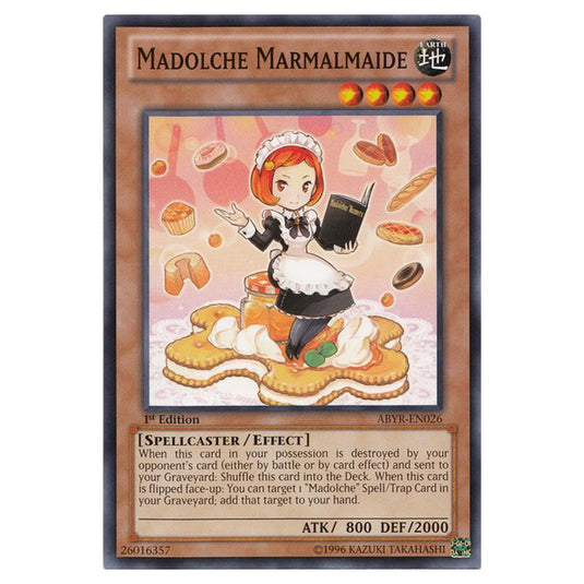 Yu-Gi-Oh! - Abyss Rising - Madolche Marmalmaide (Common) ABYR-EN026