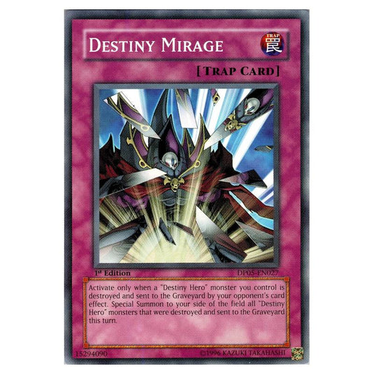 Yu-Gi-Oh! - Duelist Pack - Aster Phoenix - Destiny Mirage (Common) DP05-EN027