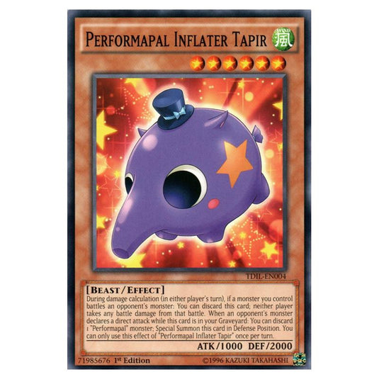 Yu-Gi-Oh! - The Dark Illusion - Performapal Inflater Tapir (Common) TDIL-EN004