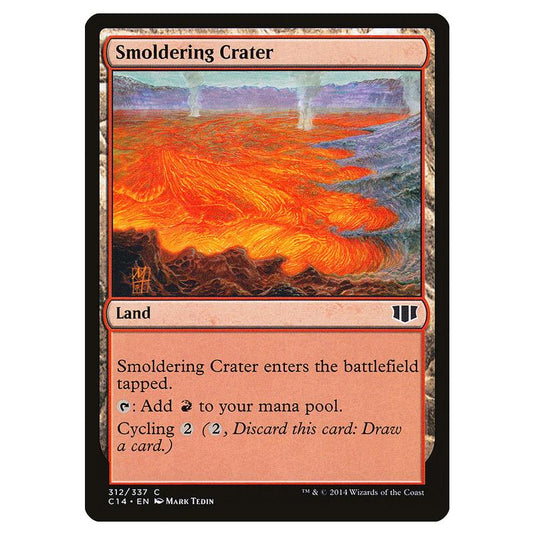 Magic The Gathering - Commander 2014 - Smoldering Crater - 312