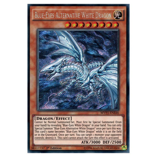 Yu-Gi-Oh! - Yu-Gi-Oh! The Dark Side of Dimensions Movie Pack Secret Edition - Blue-Eyes Alternative White Dragon (Secret Rare) MVP1-ENS46