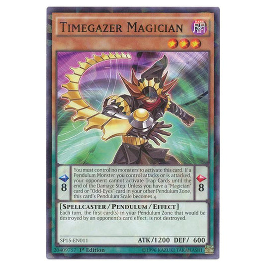 Yu-Gi-Oh! - Star Pack ARC-V - Timegazer Magician (Shatterfoil Rare) SP15-EN011