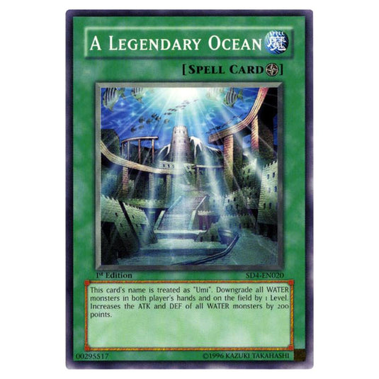 Yu-Gi-Oh! - Structure Deck - Fury from the Deep - A Legendary Ocean (Common) SD4-EN020