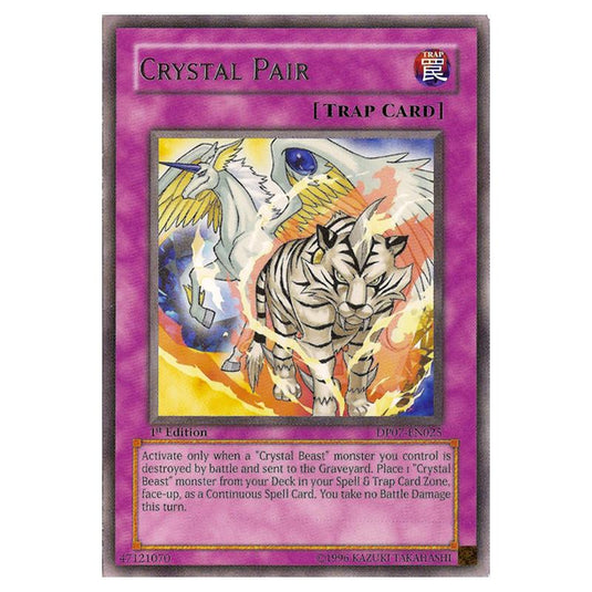 Yu-Gi-Oh! - Duelist Pack - Jesse Anderson - Crystal Pair (Rare) DP07-EN025