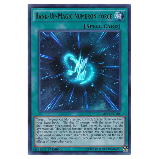 Yu-Gi-Oh! - 2014 Mega-Tin Mega Pack - Rank-Up-Magic Numeron Force (Ultra Rare) MP14-EN101