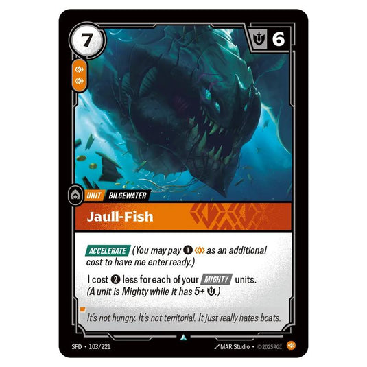 Riftbound: League of Legends TCG - Spiritforged - Jaull-Fish - 103/221