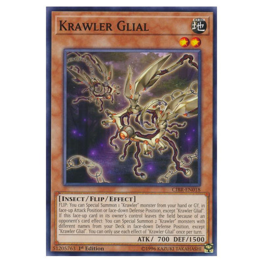 Yu-Gi-Oh! - Circuit Break - Krawler Glial (Common) CIBR-EN018
