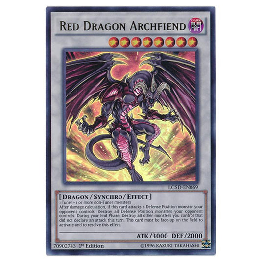 Yu-Gi-Oh! - Legendary Collection 5D's Mega Pack - Red Dragon Archfiend (Ultra Rare) LC5D-EN069