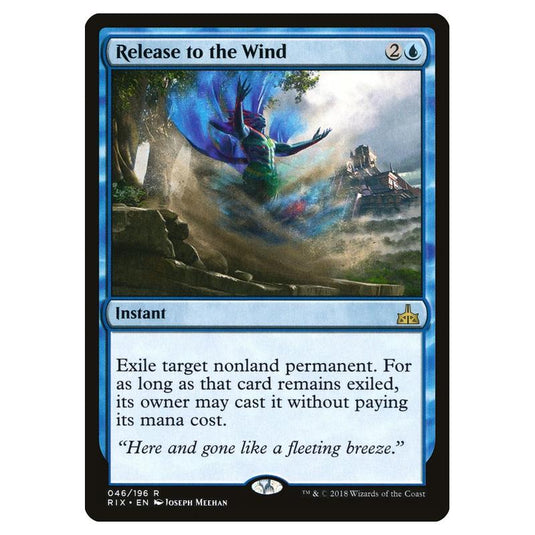 Magic The Gathering - Rivals Of Ixalan - Release To The Wind - 46/196