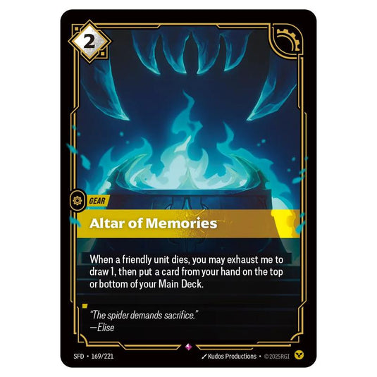 Riftbound: League of Legends TCG - Spiritforged - Altar of Memories - 169/221