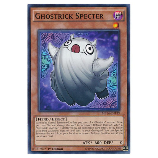 Yu-Gi-Oh! - 2014 Mega-Tin Mega Pack - Ghostrick Specter (Common) MP14-EN139