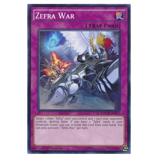 Yu-Gi-Oh! - Maximum Crisis - Zefra War (Common) MACR-EN077