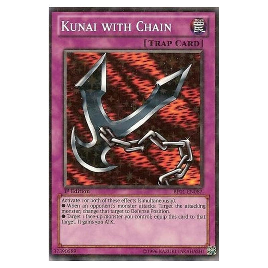 Yu-Gi-Oh! - Battle Pack - Epic Dawn - Kunai with Chain (Starfoil Rare) BP01-EN087