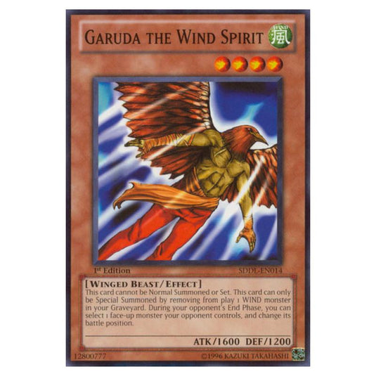 Yu-Gi-Oh! - Dragunity Legion Structure Deck - Garuda the Wind Spirit (Common) SDDL-EN014