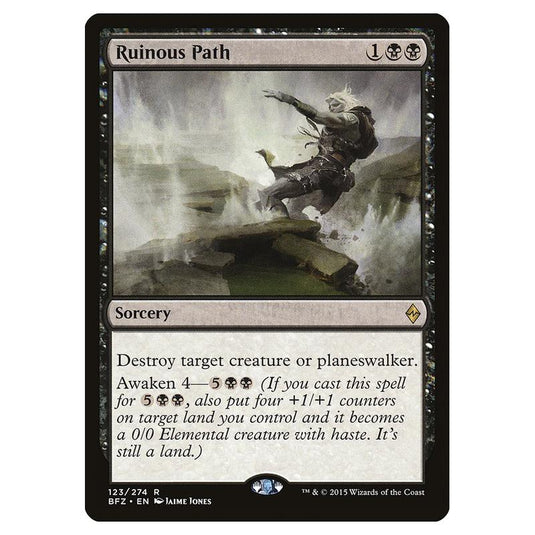 Magic The Gathering - Battle For Zendikar - Ruinous Path - 123/274 (Foil)