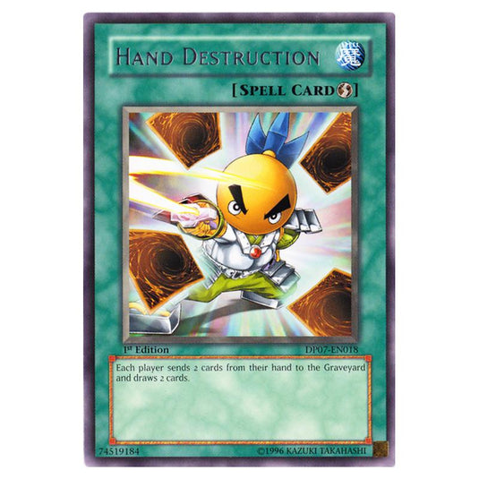 Yu-Gi-Oh! - Duelist Pack - Jesse Anderson - Hand Destruction (Rare) DP07-EN018