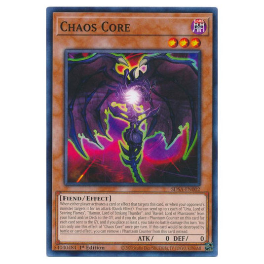 Yu-Gi-Oh! - Structure Deck - Sacred Beasts - Chaos Core (Common) SDSA-EN002