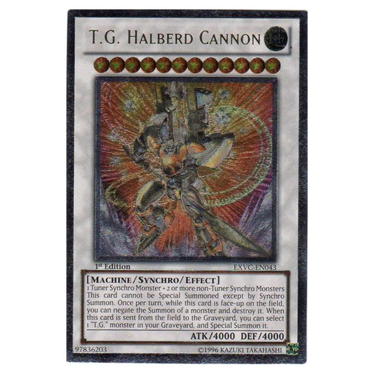 Yu-Gi-Oh! - Extreme Victory - T.G. Halberd Cannon (Ultimate Rare) EXVC-EN043