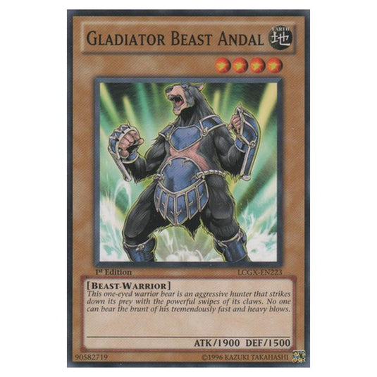 Yu-Gi-Oh! - Legendary Collection 2 - The Duel Academy Years Mega Pack - Gladiator Beast Andal (Common) LCGX-EN223