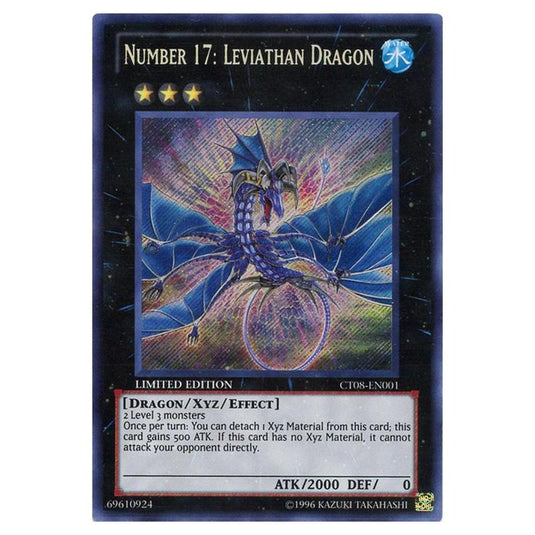 Yu-Gi-Oh! - Collectible Tins 2011 Wave 1 - Number 17: Leviathan Dragon (Secret Rare) CT08-EN001