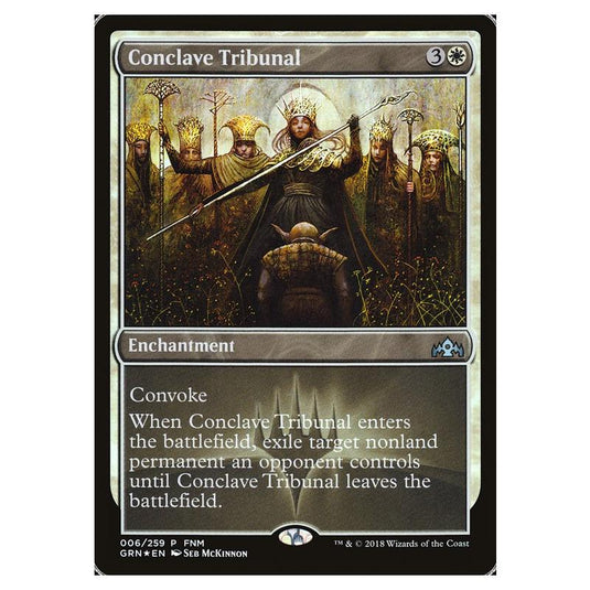 Magic The Gathering - Guilds Of Ravnica Promos - Conclave Tribunal - 6 (Foil)