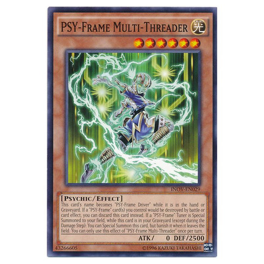 Yu-Gi-Oh! - Invasion - Vengeance - PSY-Frame Multi-Threader (Common) INOV-EN029